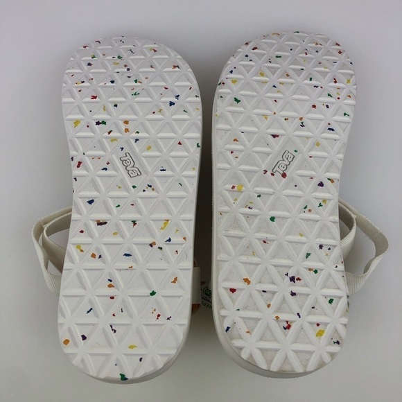Teva Universal Pride Rainbow Sandal Shoes Size 13 - Picture 9 of 10
